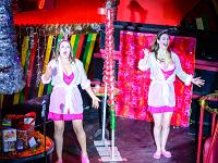 Holiday on Heels  A Christmas Cabaret, avec la troupe Burlesque Moulin, Les Teasettes et les Elèves de l'atelier à Tease