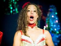 Holiday on Heels 2017  Troupe de Burlesque Moulin : Esselyne, Frances, Jennifer Jenkat Kwong