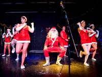 Holiday on Heels 2017  Troupe de Burlesque Moulin : Anne C., John, Leggy Sunny