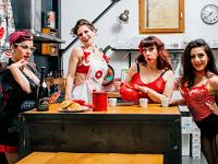 KItchen  Babette, Elena, Frances, Rosy
