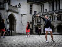 Performance Chateau de Pierrefonds  Elevès du Lycée Jean Monnet, Crépy en Valois