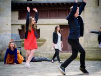 Performance Chateau de Pierrefonds  Elevès du Lycée Jean Monnet, Crépy en Valois